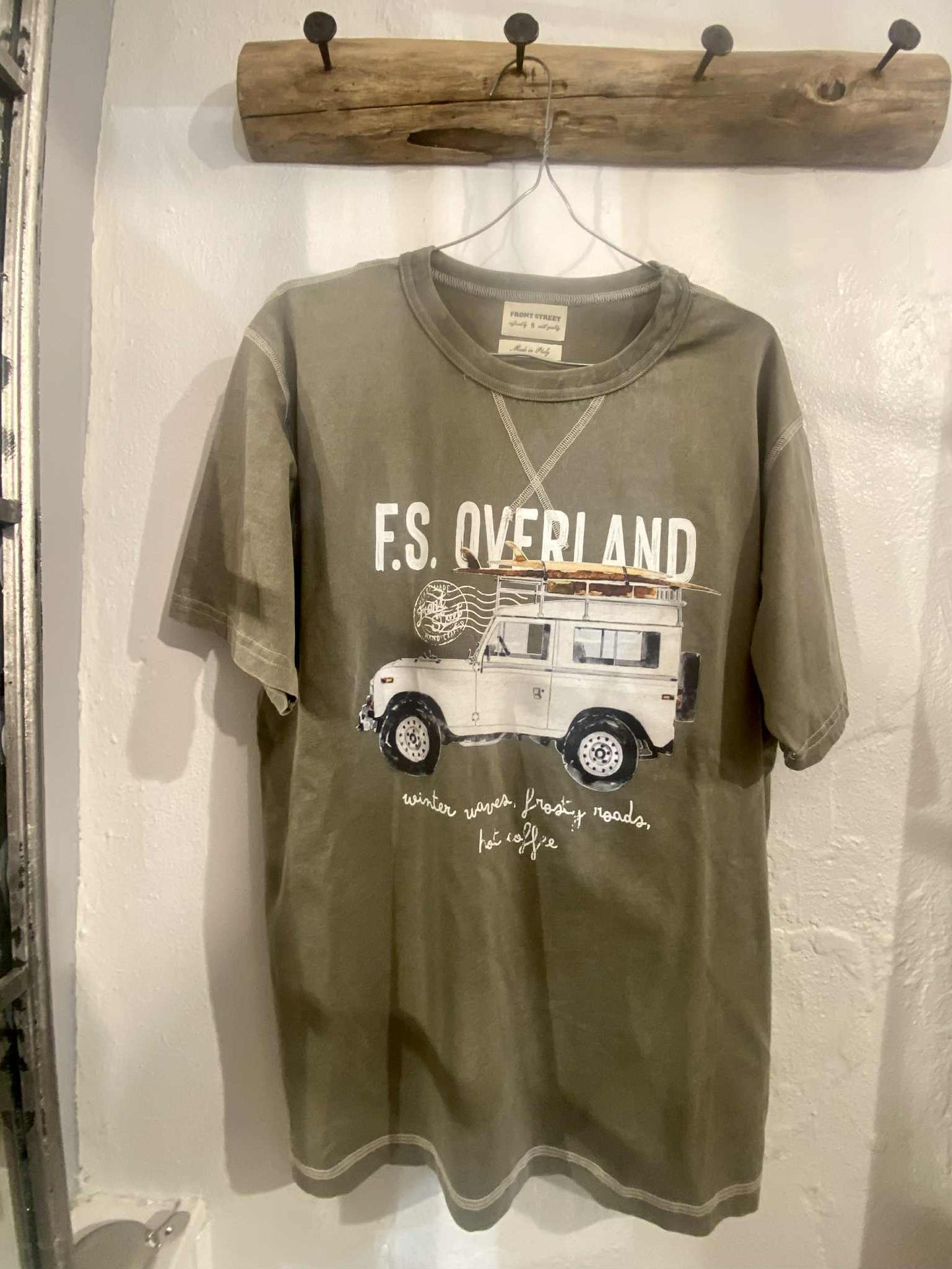 OVERLAND T-SHIRT - SLATE GREEN