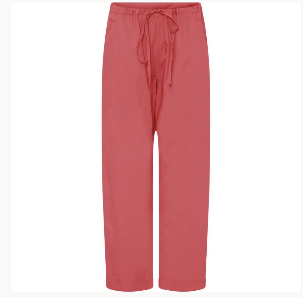 Milano ankelbukser - Garnet Rose