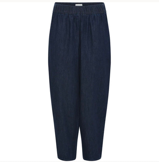 Oslo denim bukser - Dark blue denim