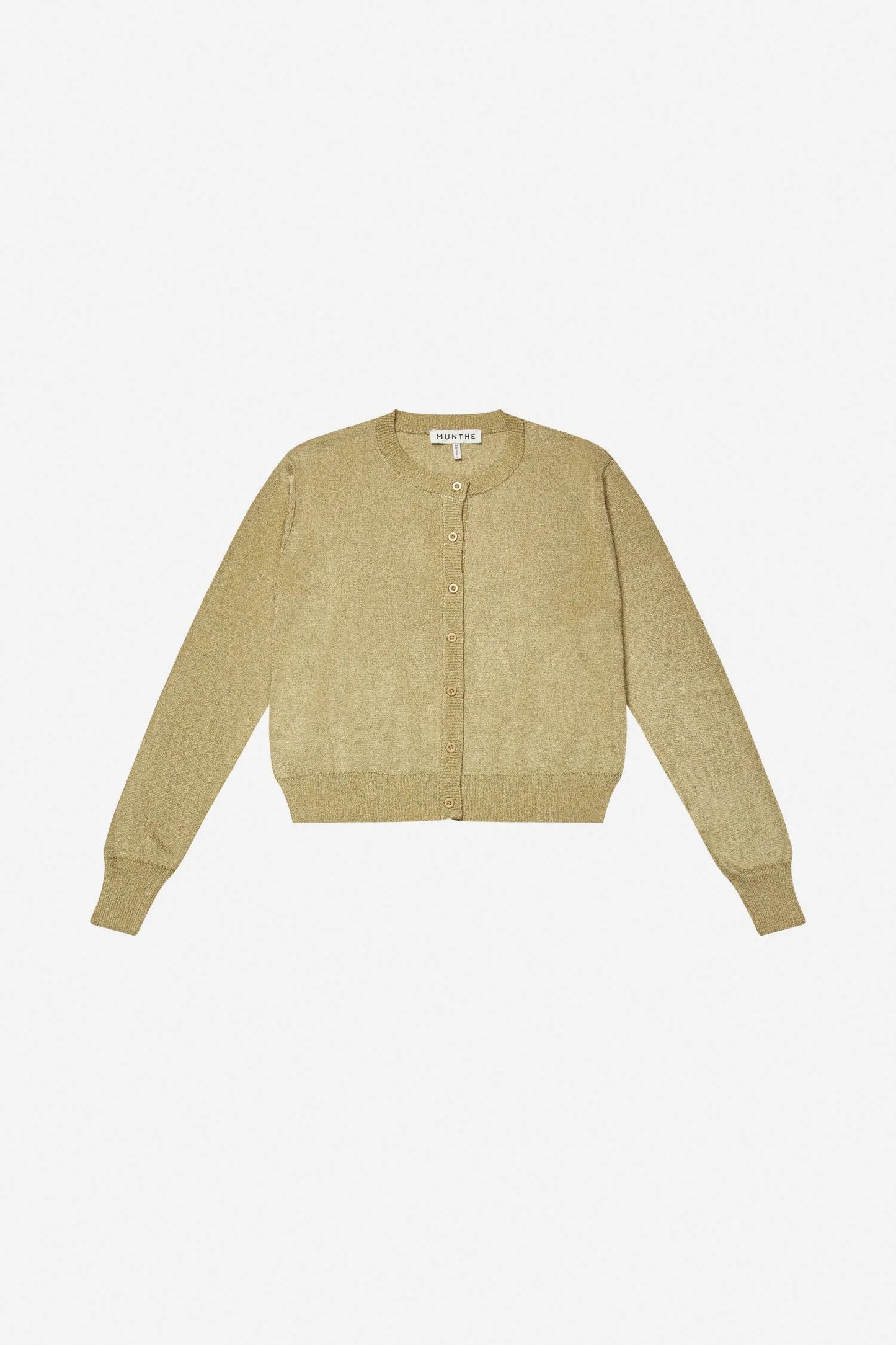 PARLI KNIT CARDIGAN - GOLD