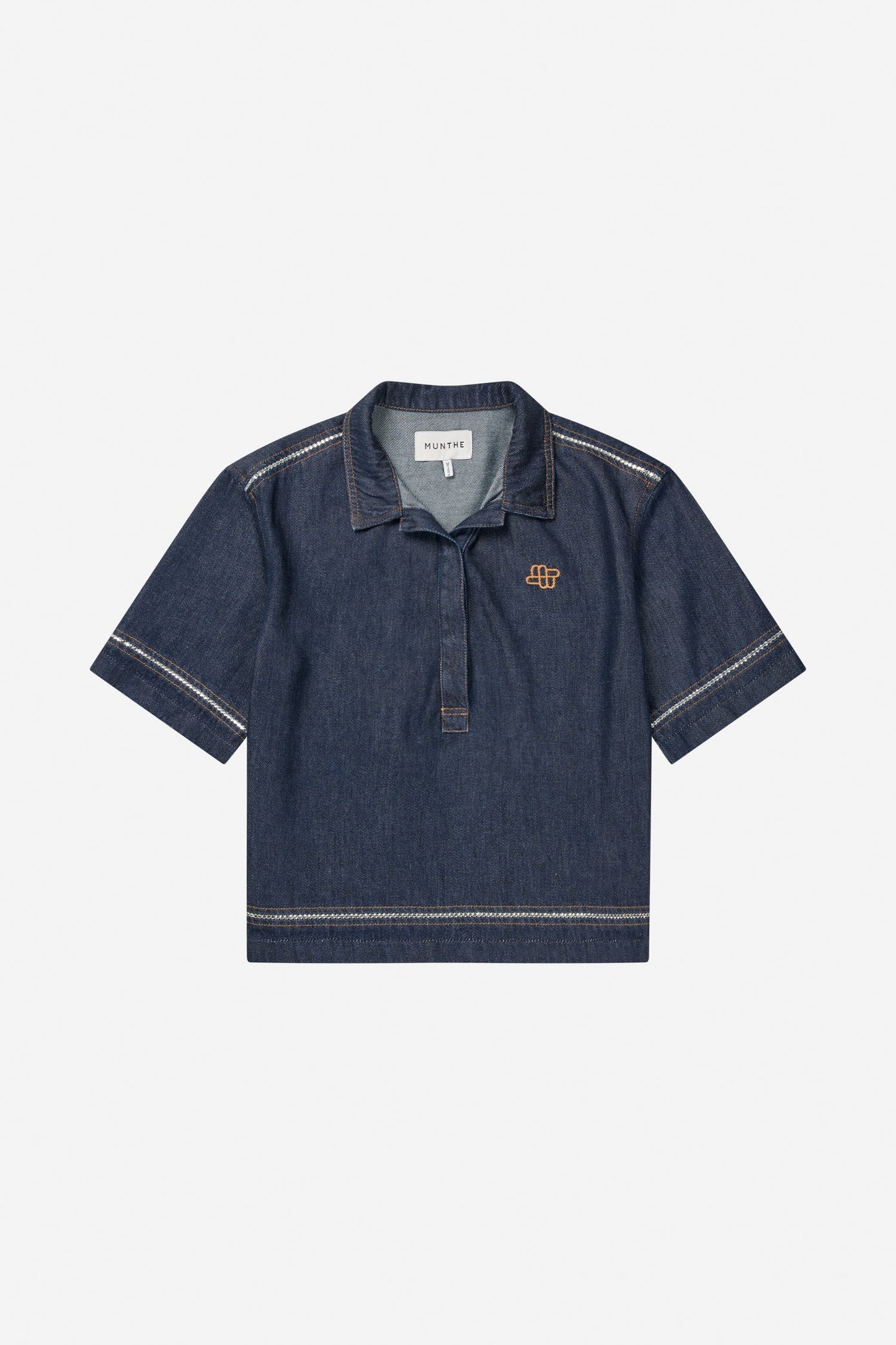 RAPPA TOP - DENIM
