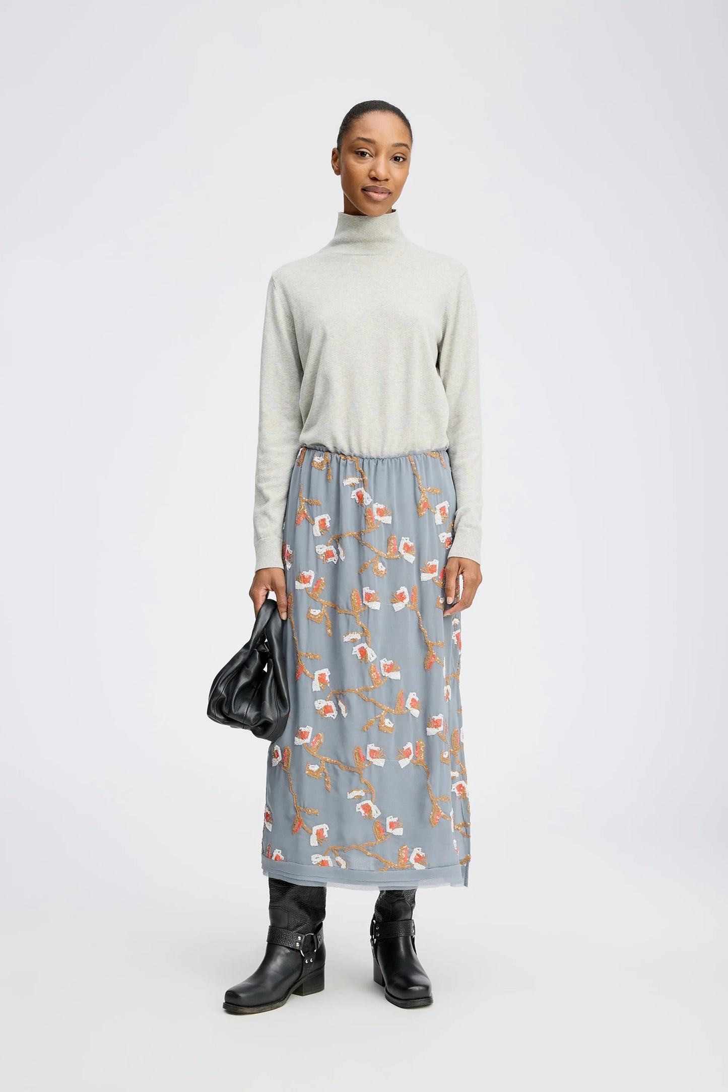 OMI SKIRT - GREY