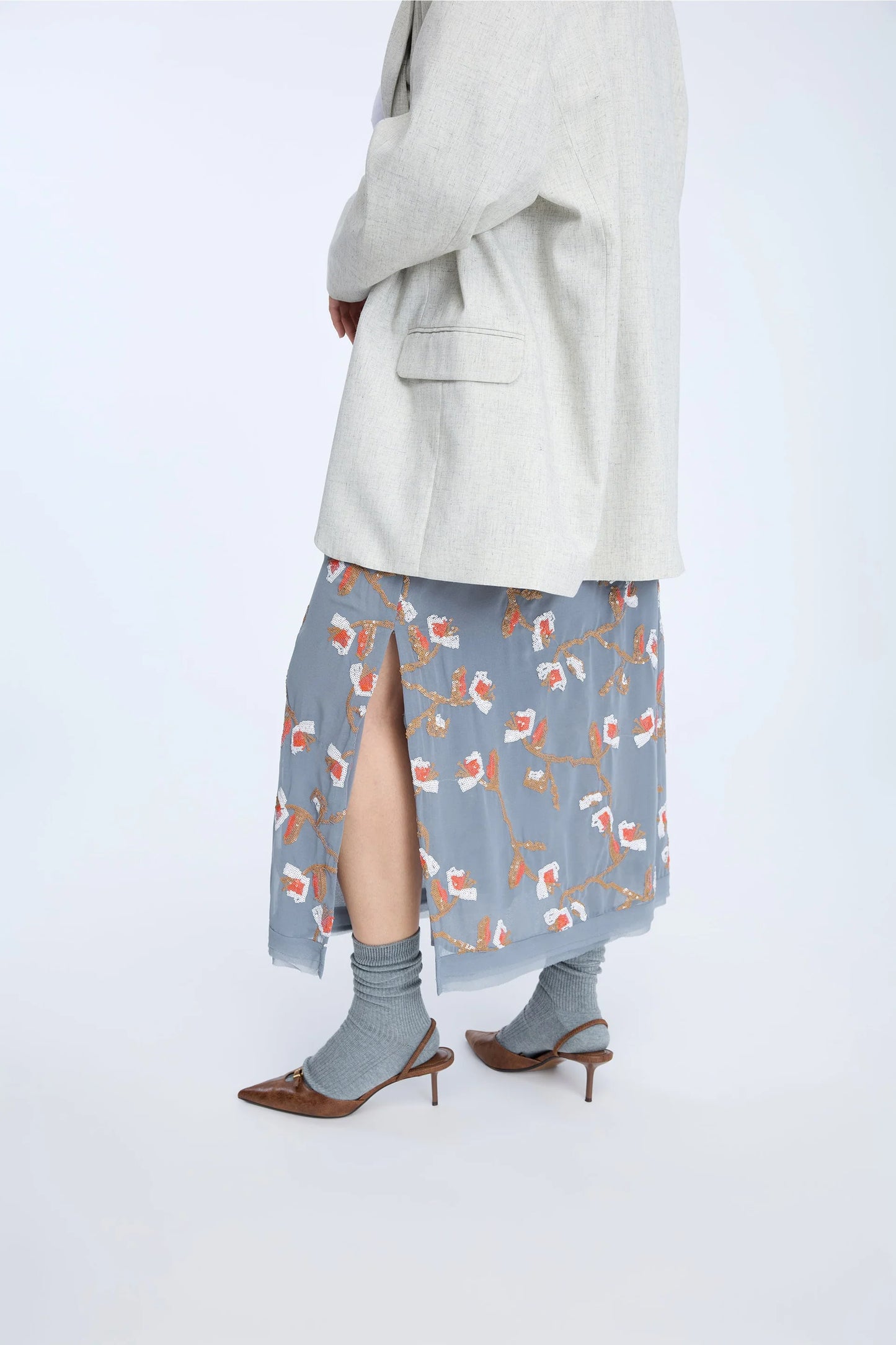 OMI SKIRT - GREY