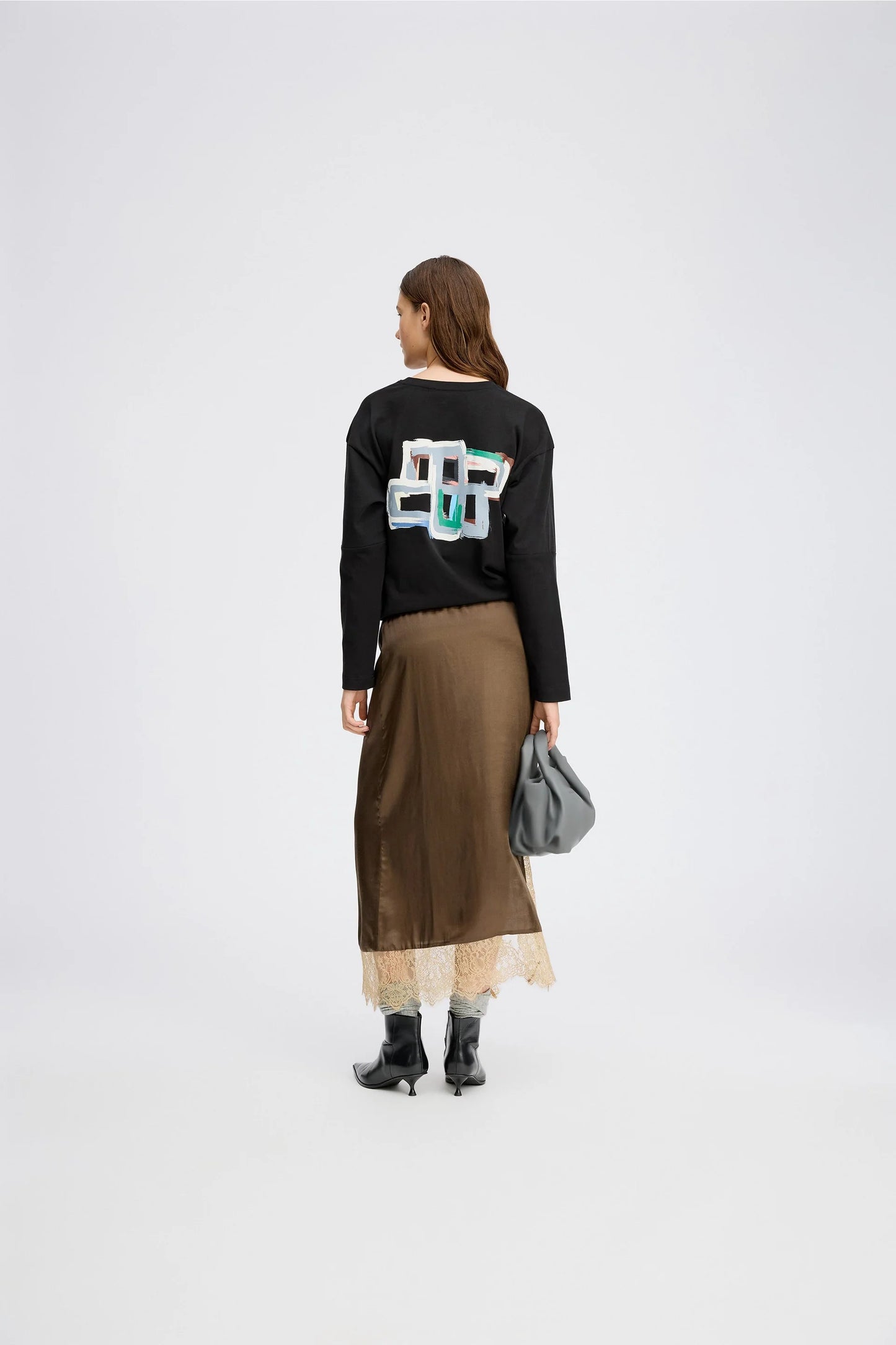 RAVN SKIRT - BROWN