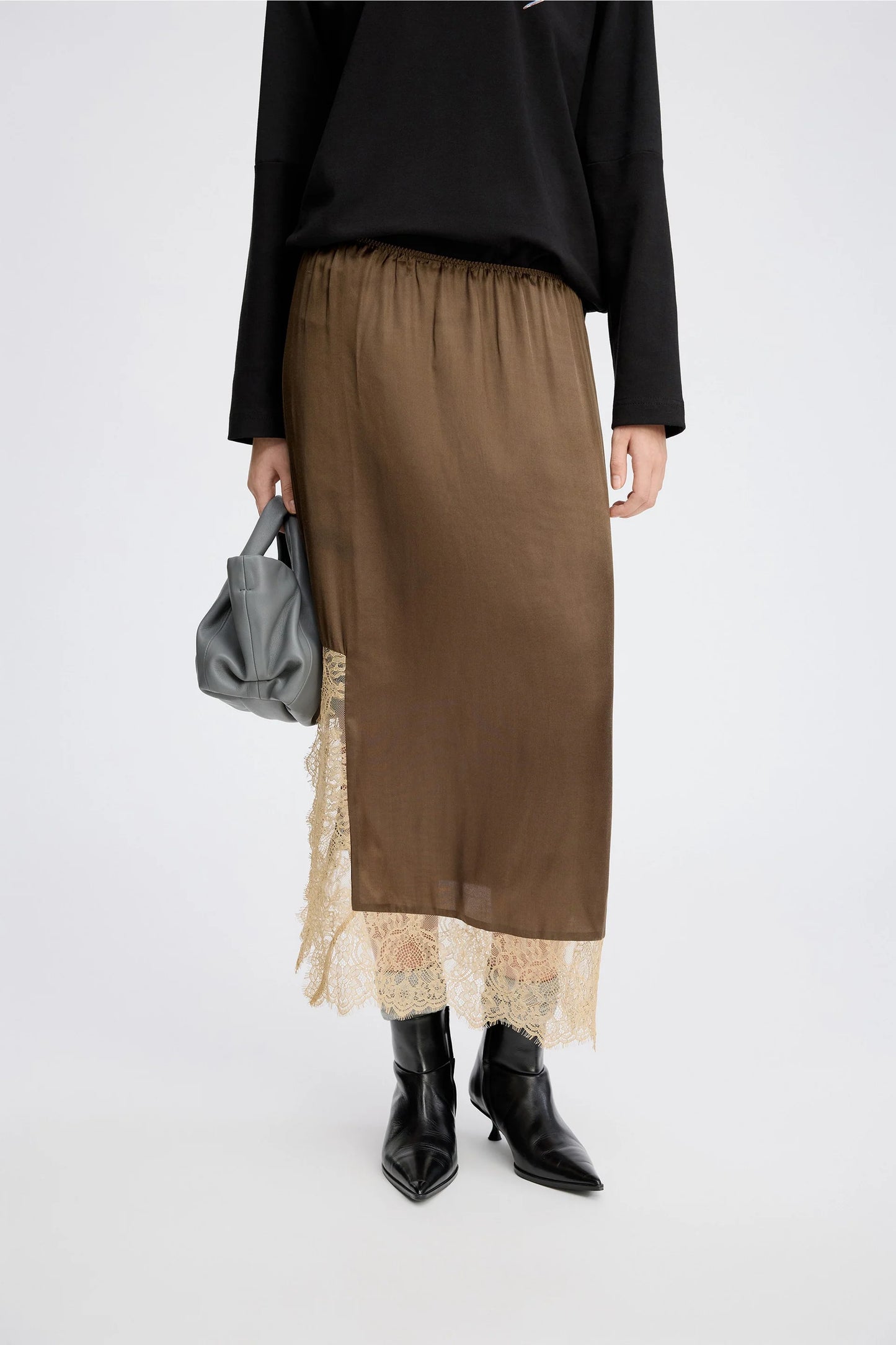 RAVN SKIRT - BROWN