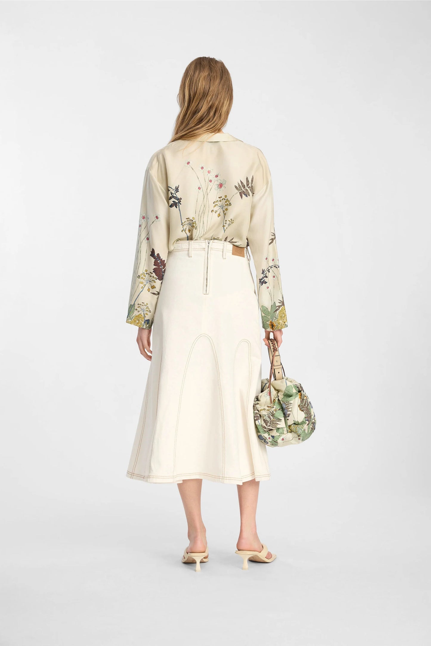 BRAYLIN SKIRT - IVORY