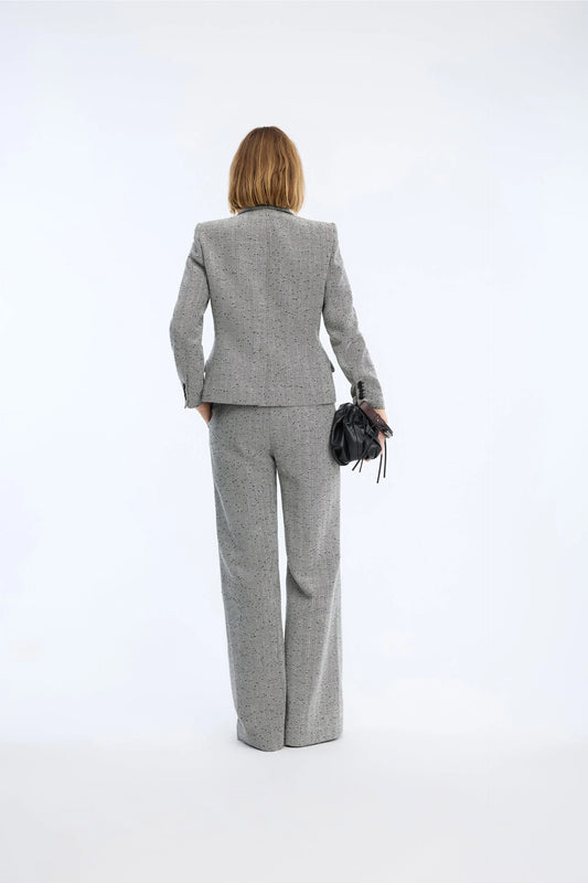 LAWO BLAZER - CHARCOAL