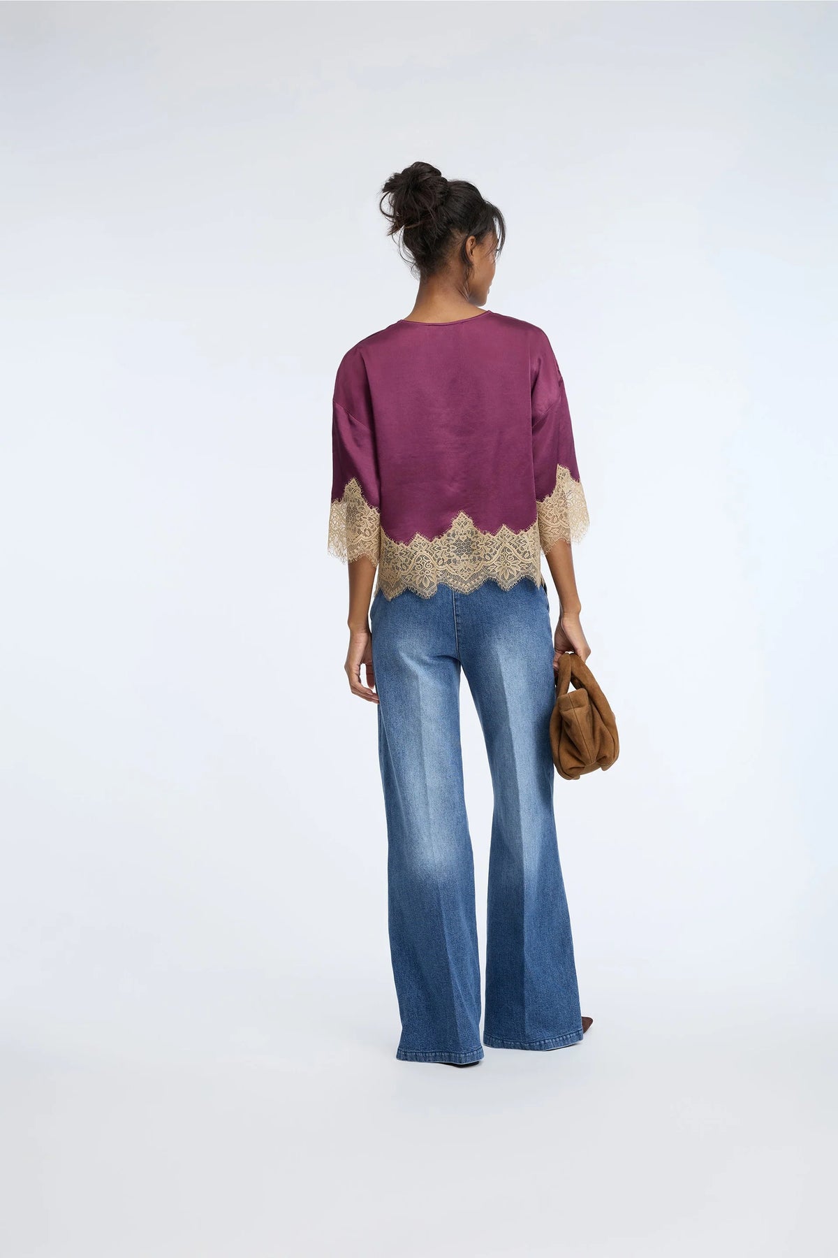 CAFIRA TOP - PLUM