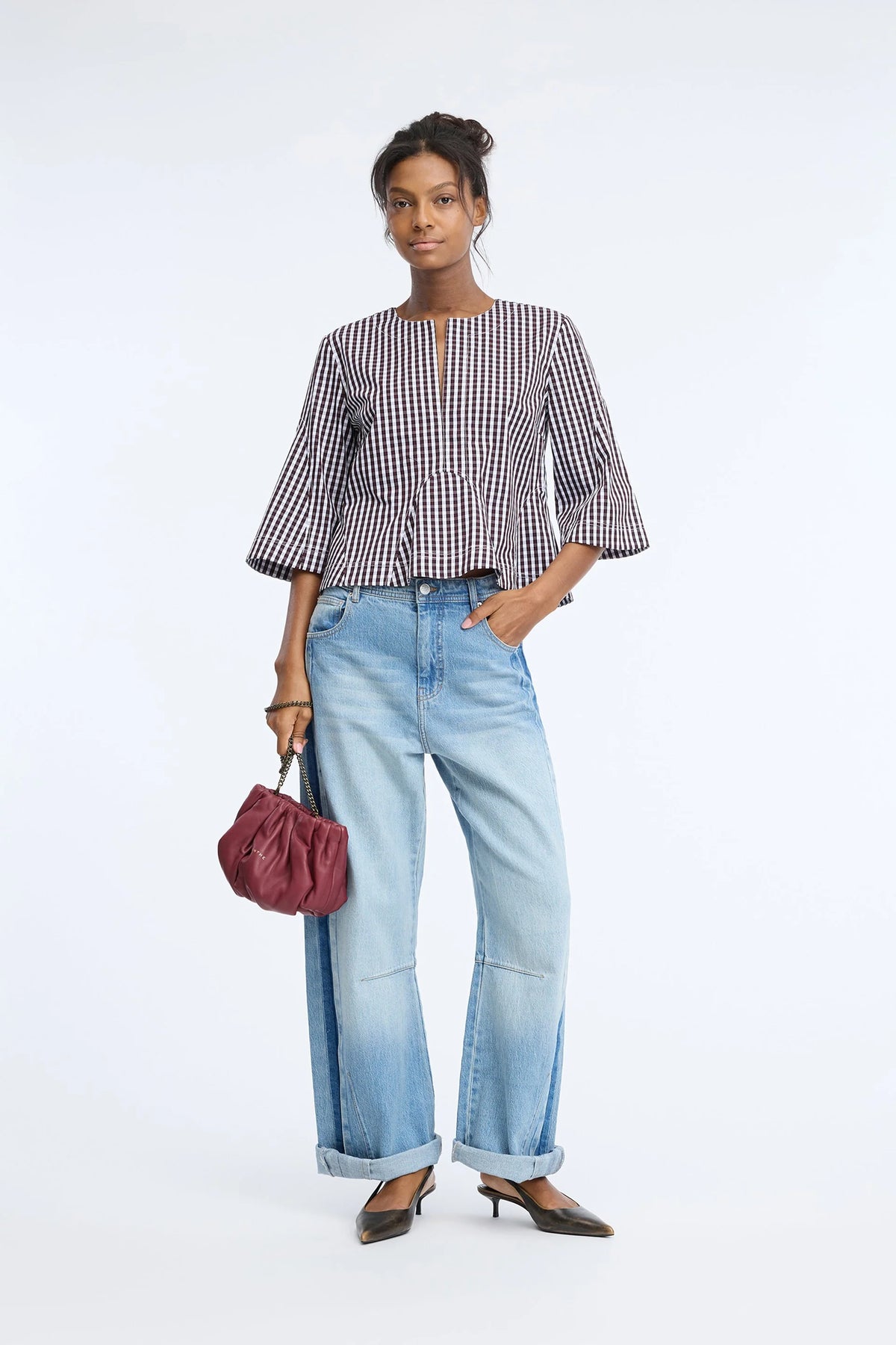 CAPRI TOP - PLUM