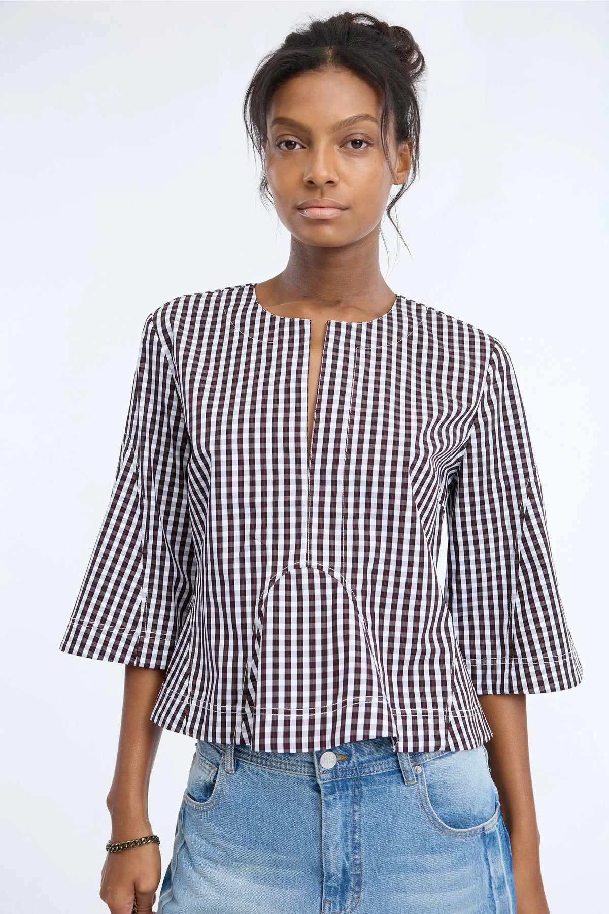 CAPRI TOP - PLUM