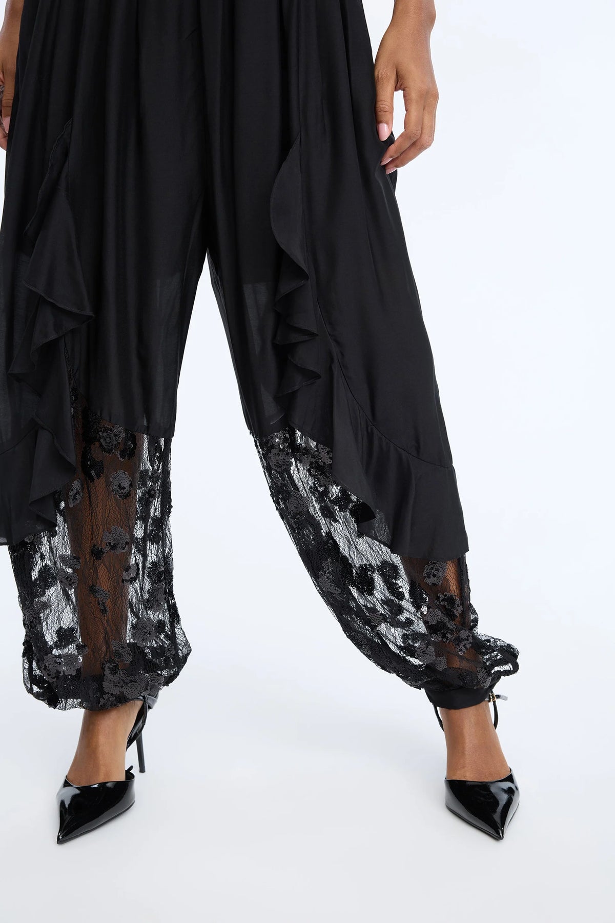 CELESTHE PANTS - SORT