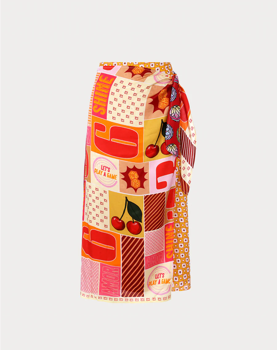AMBER WRAP SKIRT