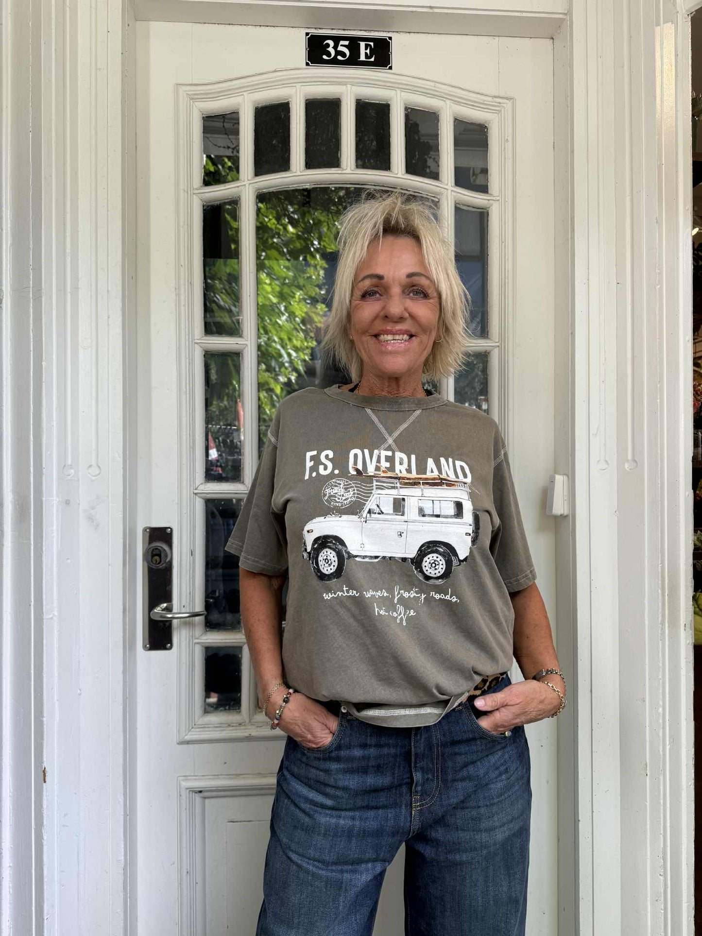 OVERLAND T-SHIRT - SLATE GREEN