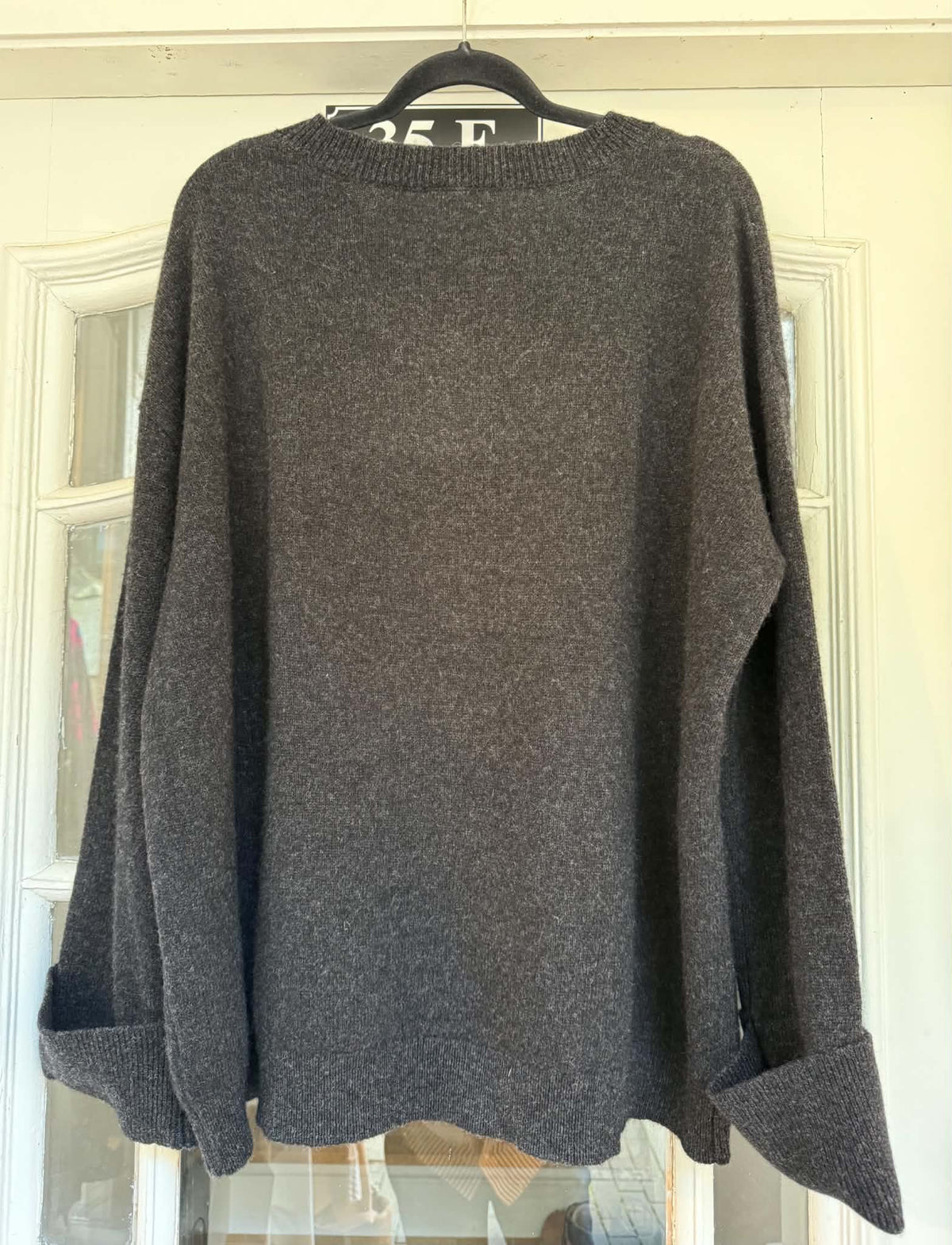 LONDON SWEATER - MØRKEGRÅ