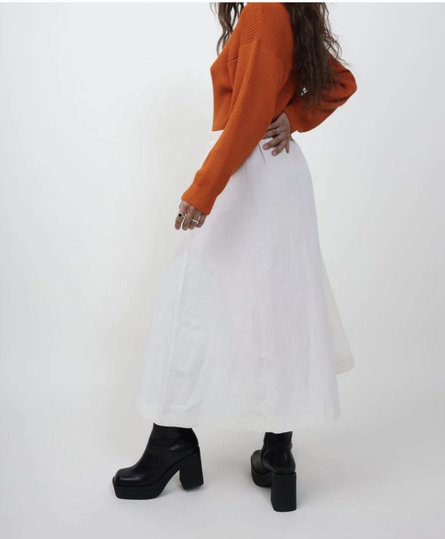 WILMA SKIRT - OFFWHITE