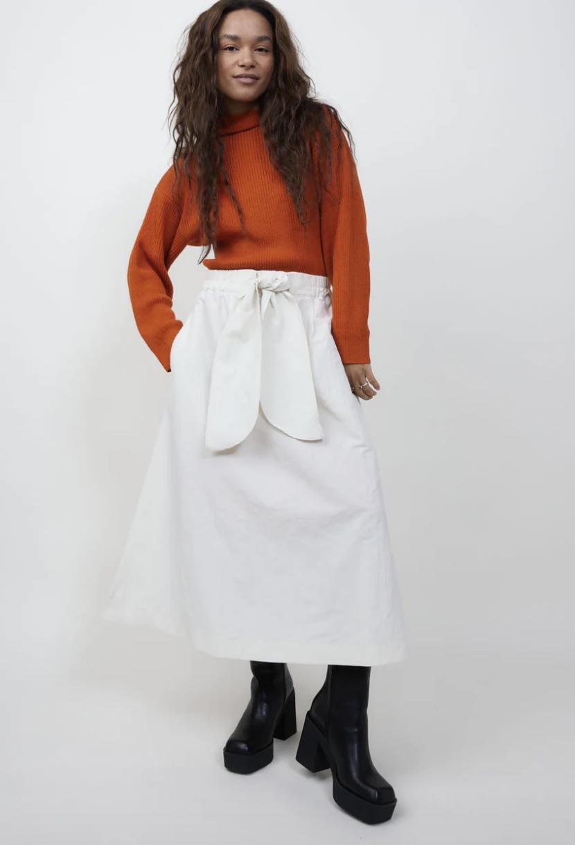 WILMA SKIRT - OFFWHITE