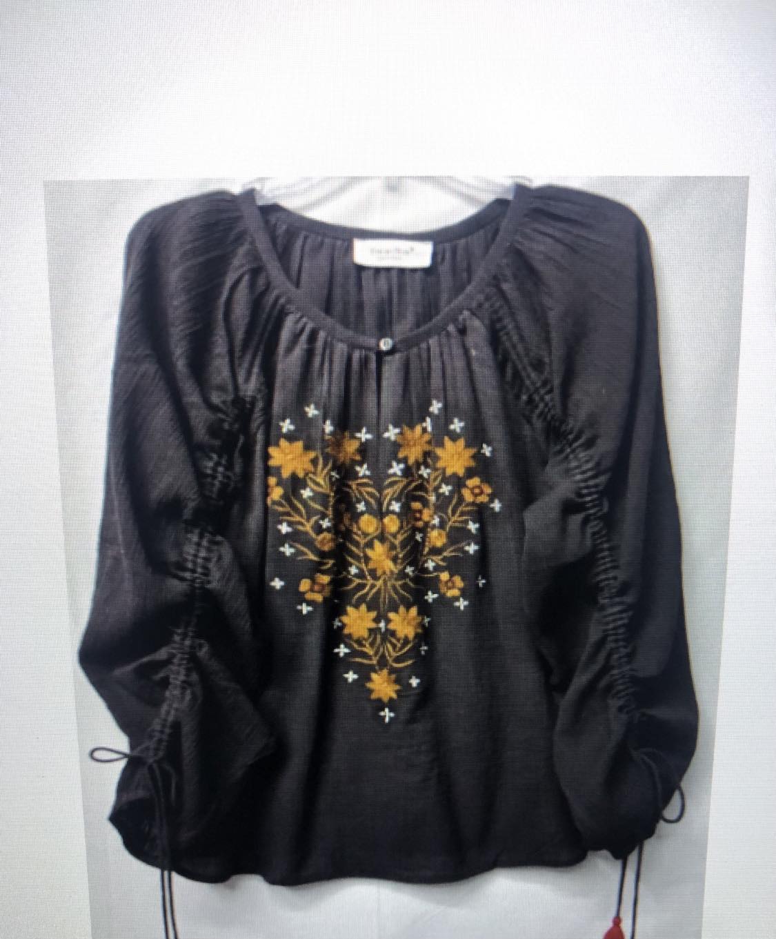 JASMIN BLUSE - CHARCOAL