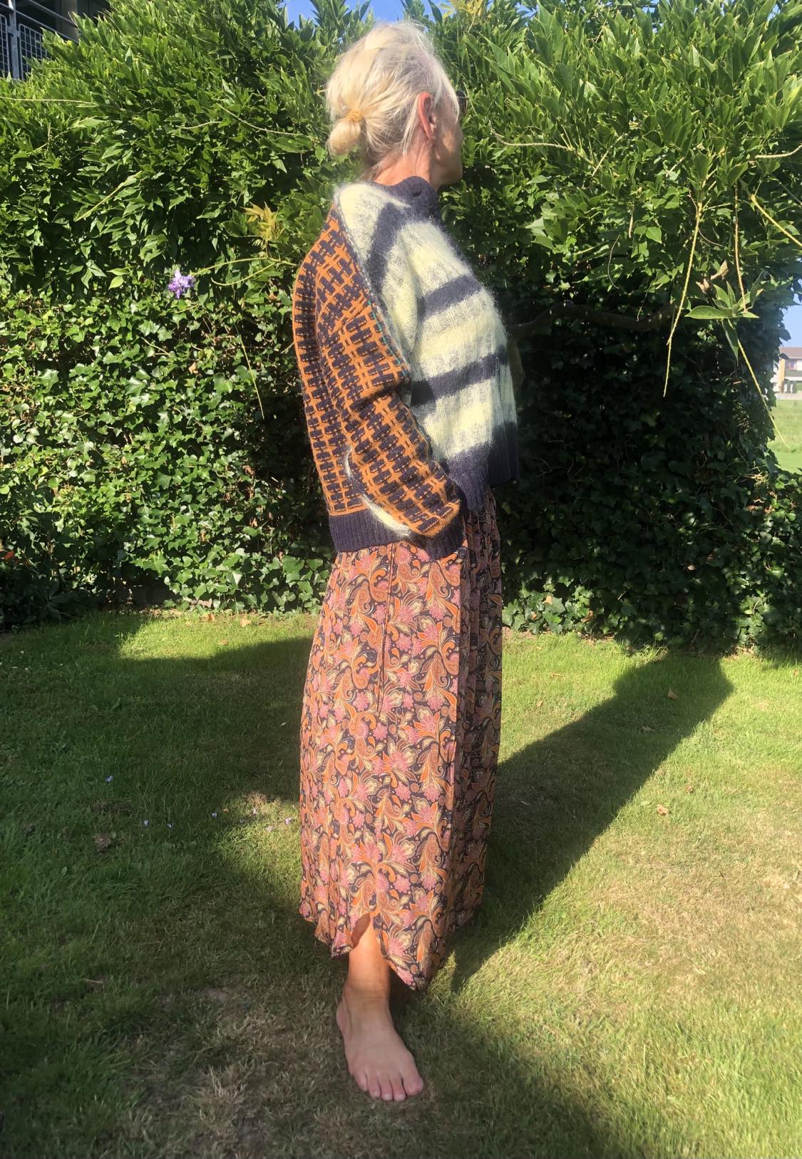 FRIDA SKIRT - MULTI PAISLEY