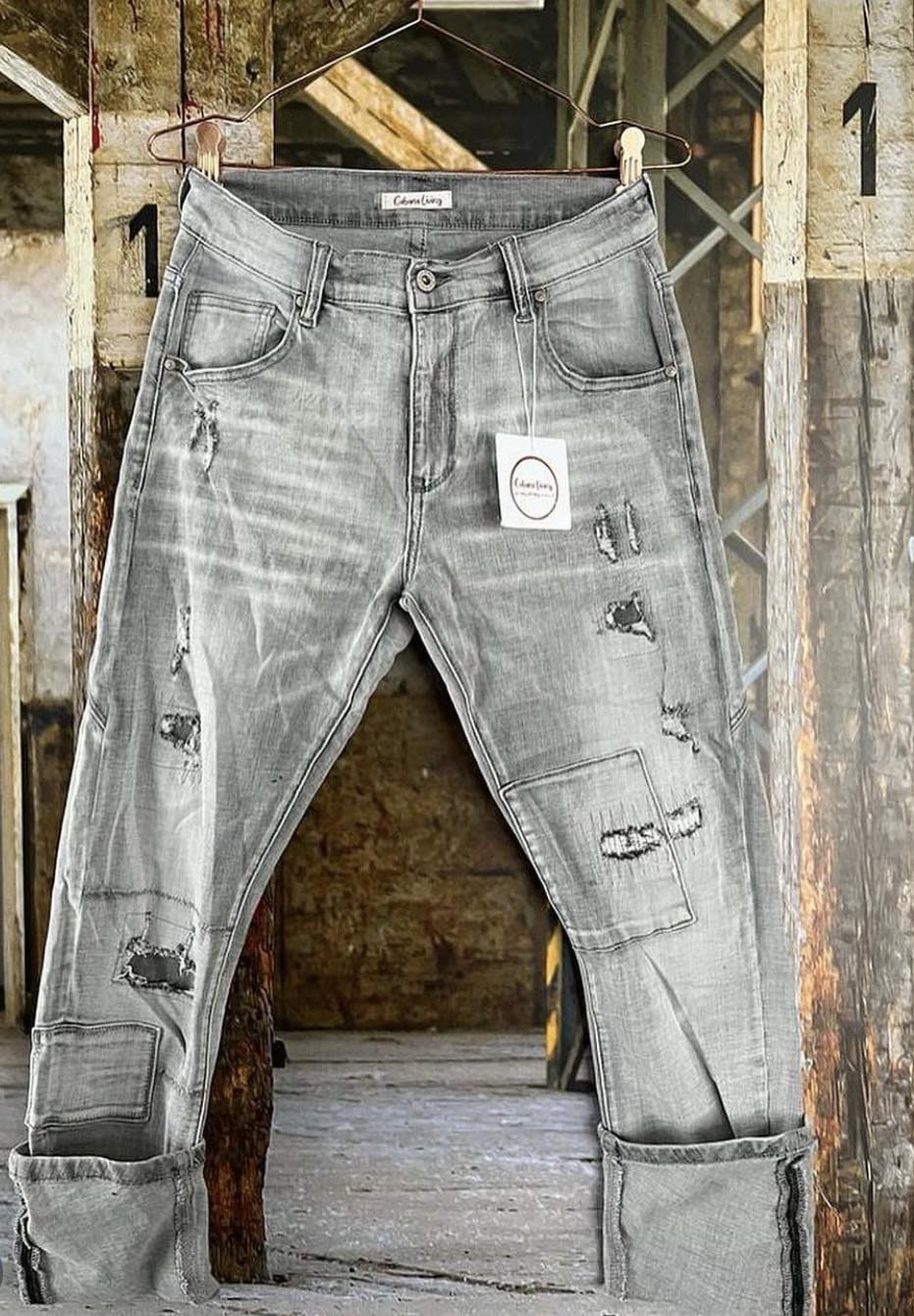 SYRAKUS JEANS - LIGHT GREY