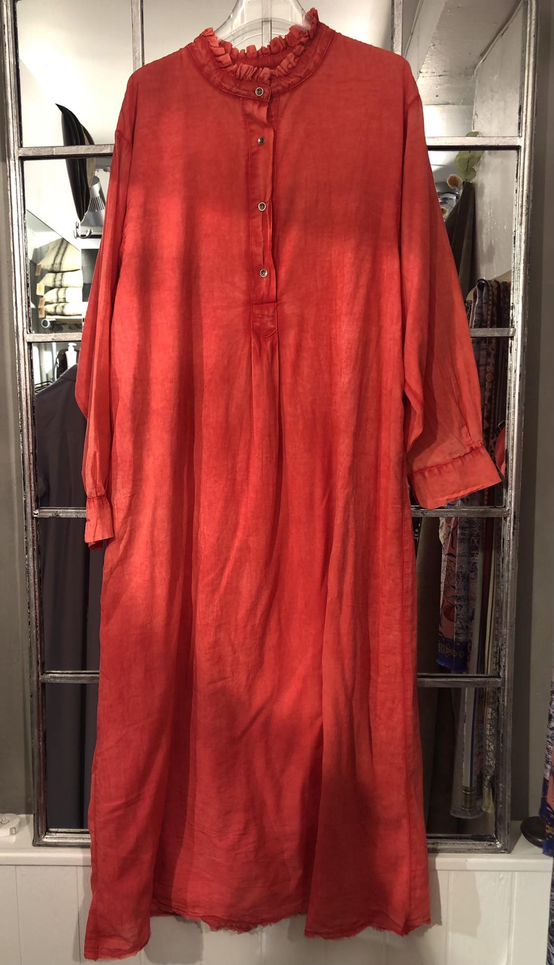 OLINE DRESS - RED 4126
