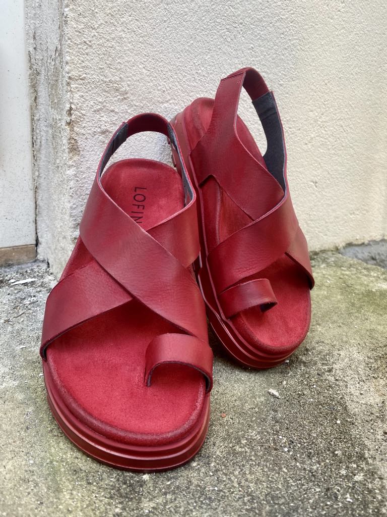 GASOLINE ROSSO SANDAL