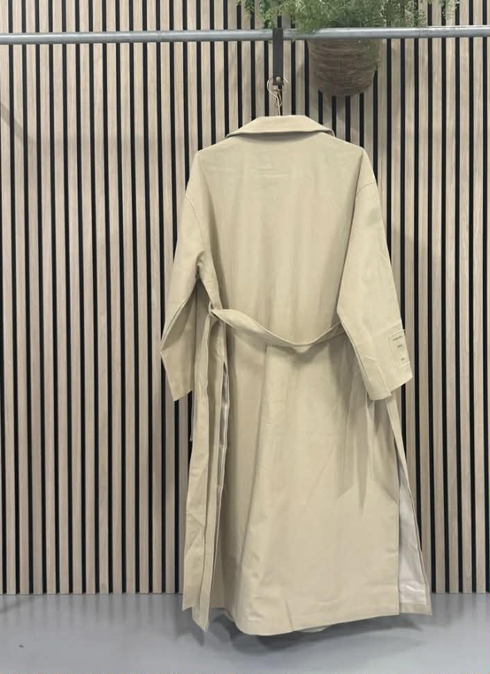 CONTOUR LANG JAKKE V- 20115 BEIGE