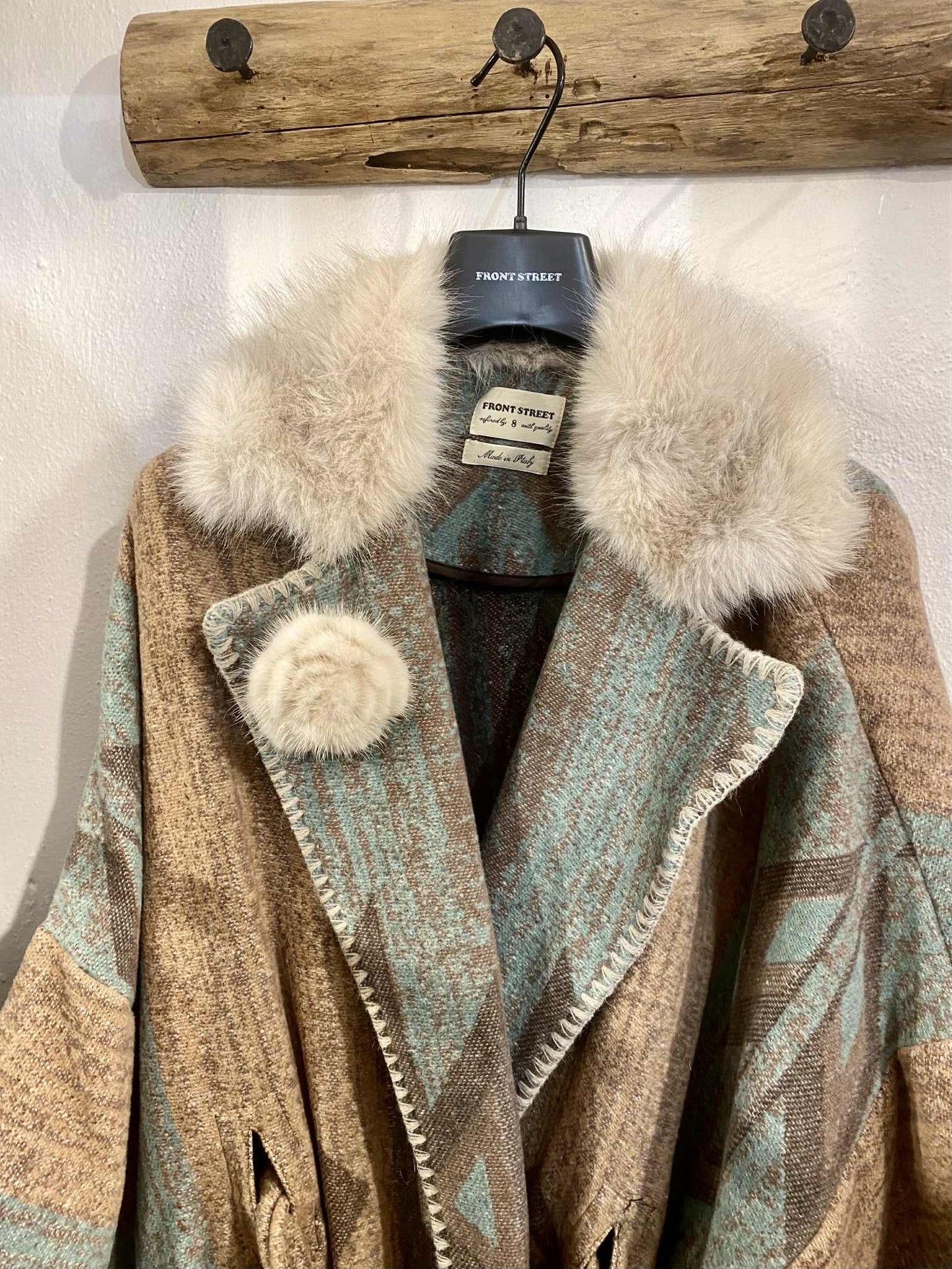 SANTA FE JACQUARD MANTELLA COAT