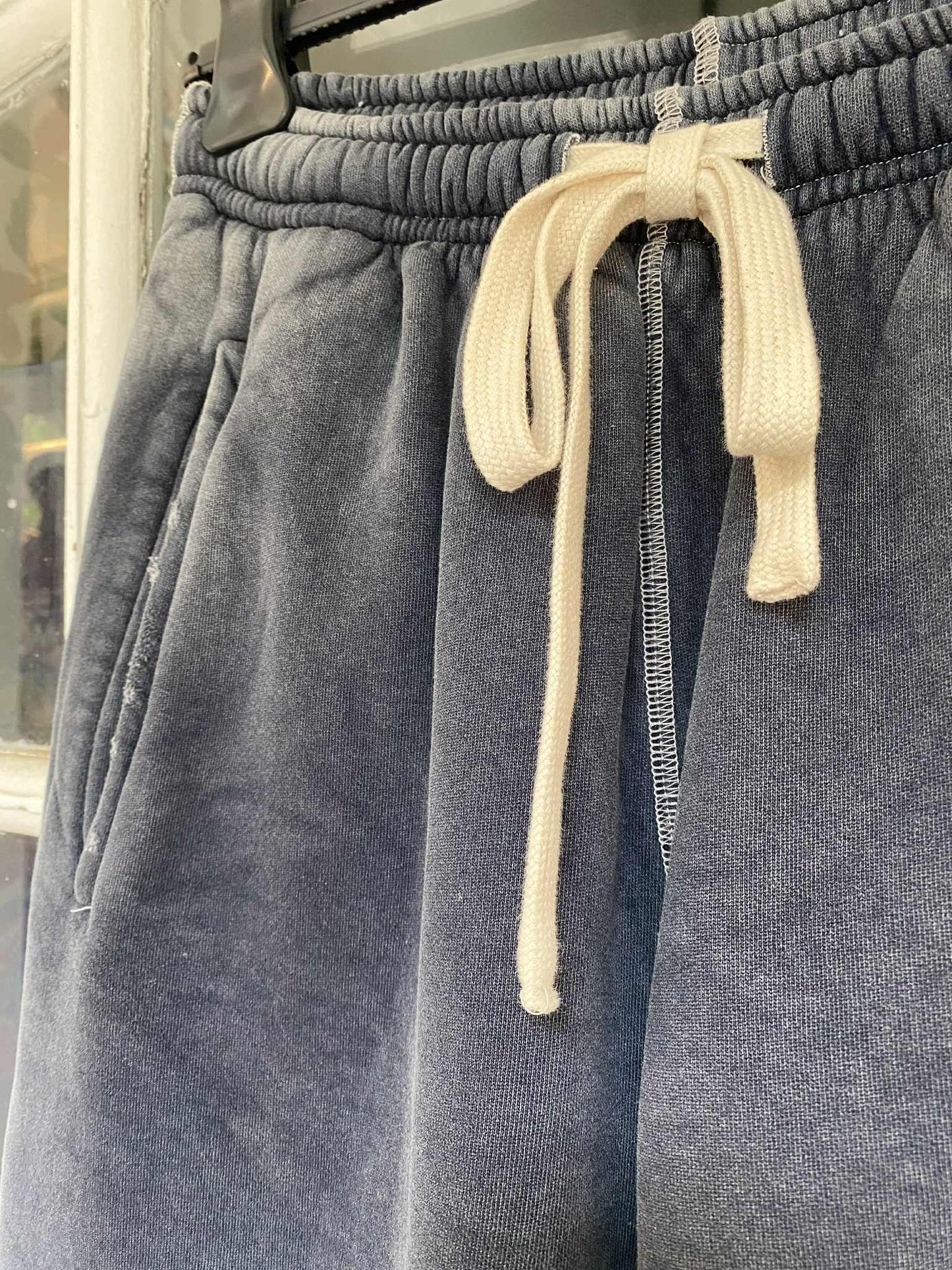 SWEATPANTS MARBLE - NAVY