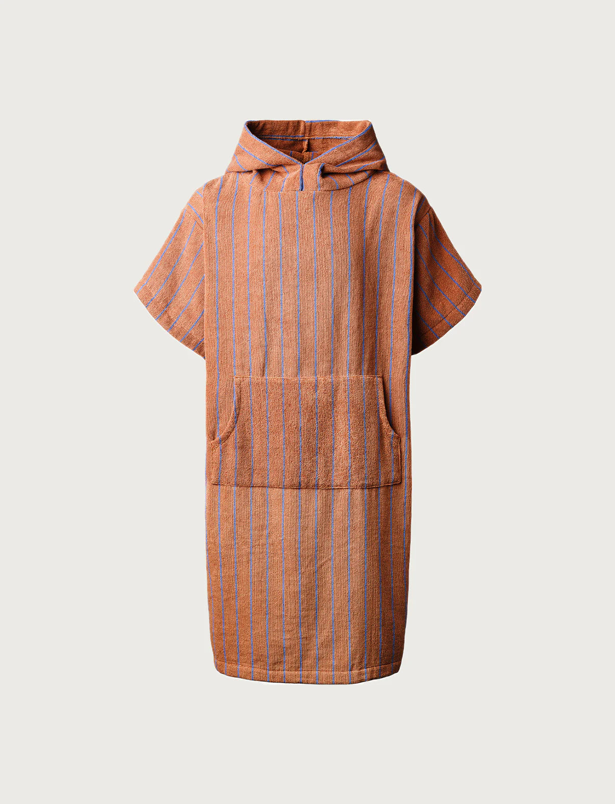 NARAM PONCHO - CAMEL & ULTRAMARINE