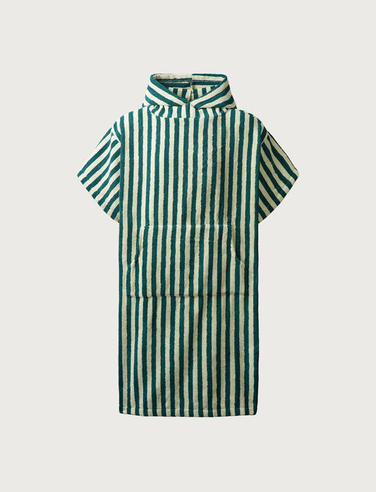 NARAM PONCHO - SEAFORM & DEEP TEAL