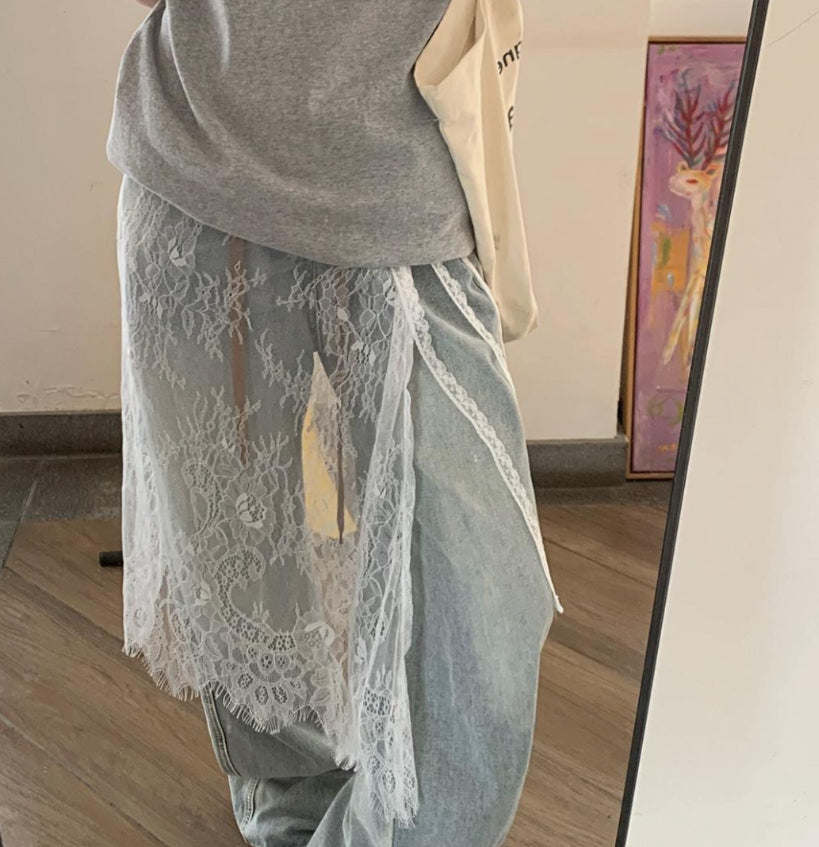 SLÅ-OM BLONDE NEDERDEL - 29 WHITE