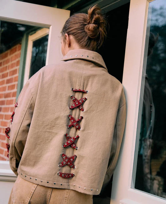DAGNY JACKET - SAND