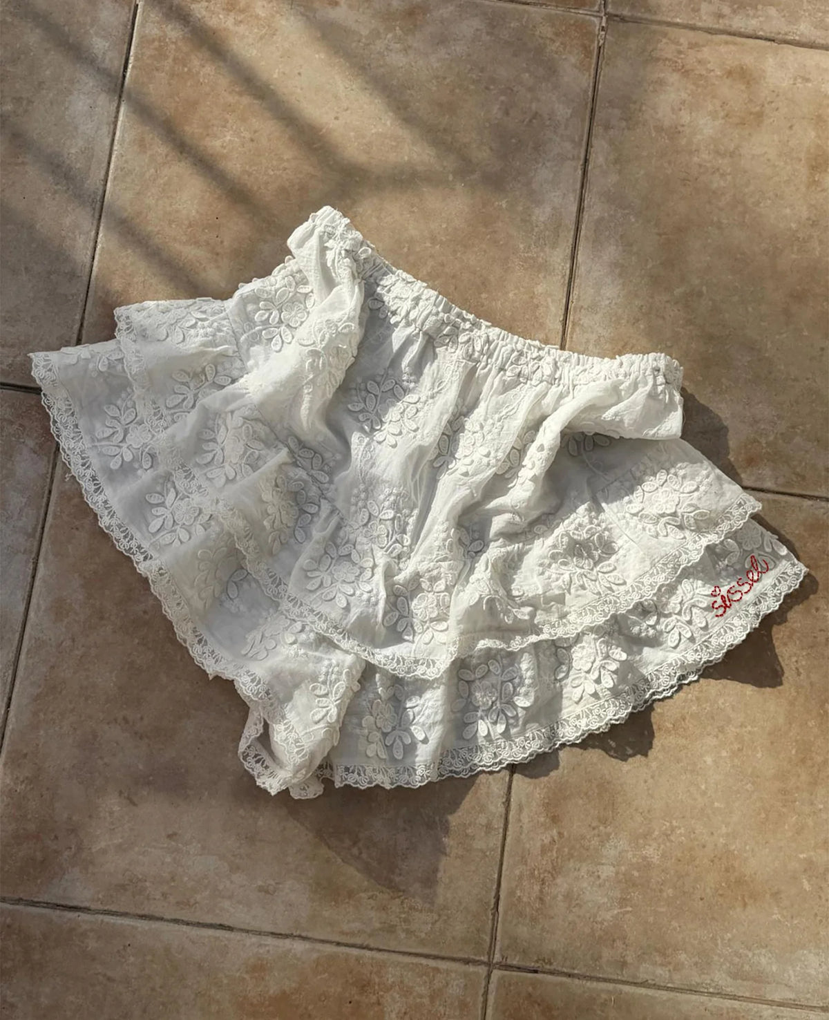 DELPHINE SHORTS - OFF WHITE