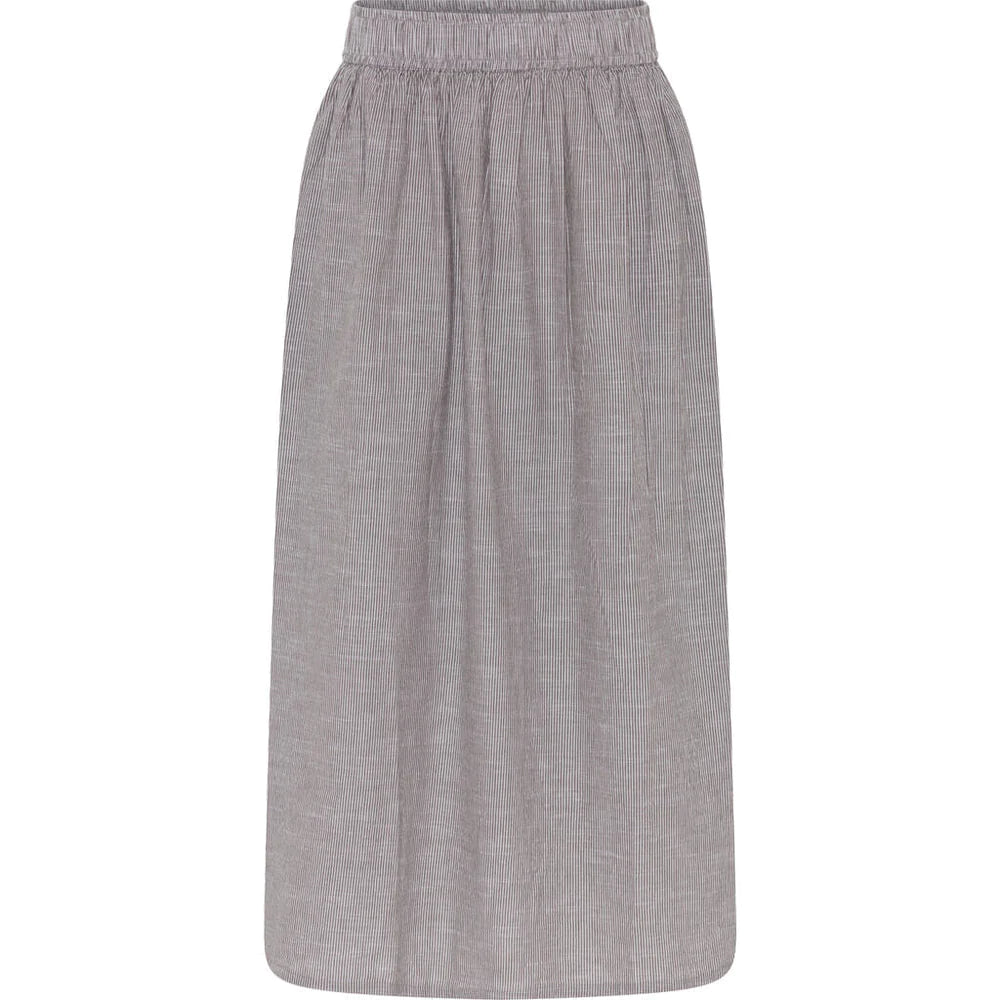 HELSINKI ANKLE SKIRT - COFFEE QUARTZ