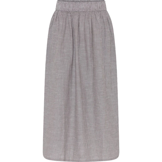 HELSINKI ANKLE SKIRT - COFFEE QUARTZ