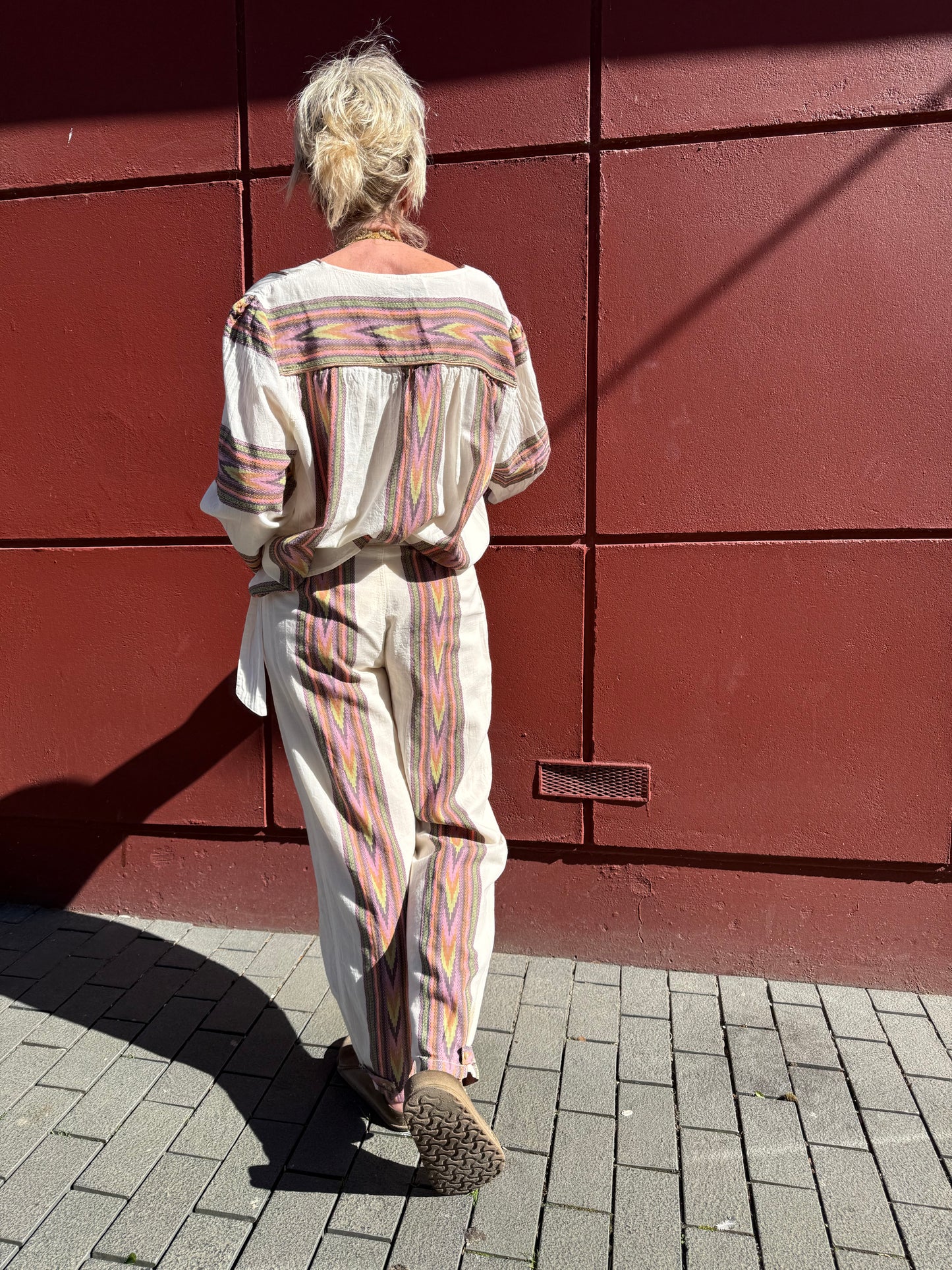 ALKI BUKSER - PINK/GREEN