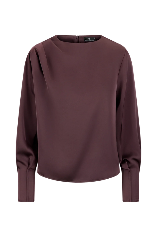 KIRSTINE BLUSE - PLUM PERFECT
