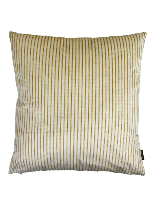 VELOUR PUDE STRIBET - MED MONTERINGSPUDE