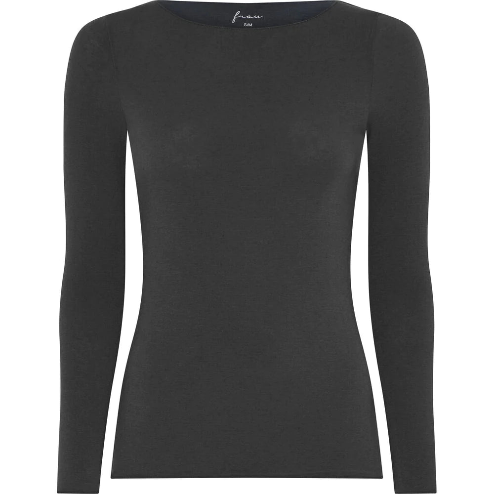 LIMA CASHMERE BOATNECK - INDIA INK