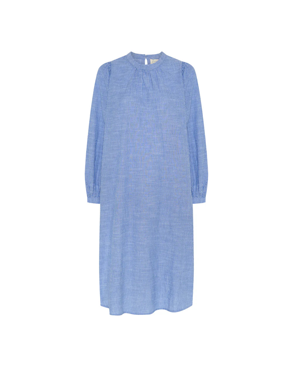 LONDON SKJORTE - MEDIUM BLUE STRIPE