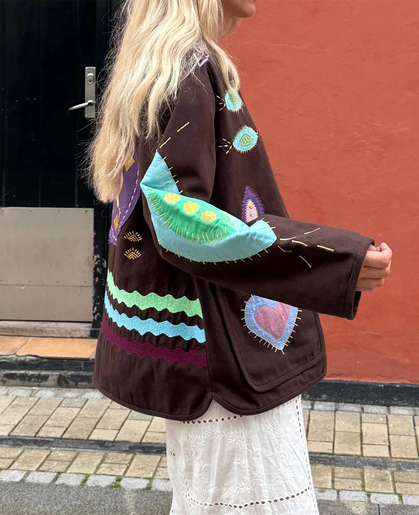 MAGGIE JACKET - FUGDE BROWN