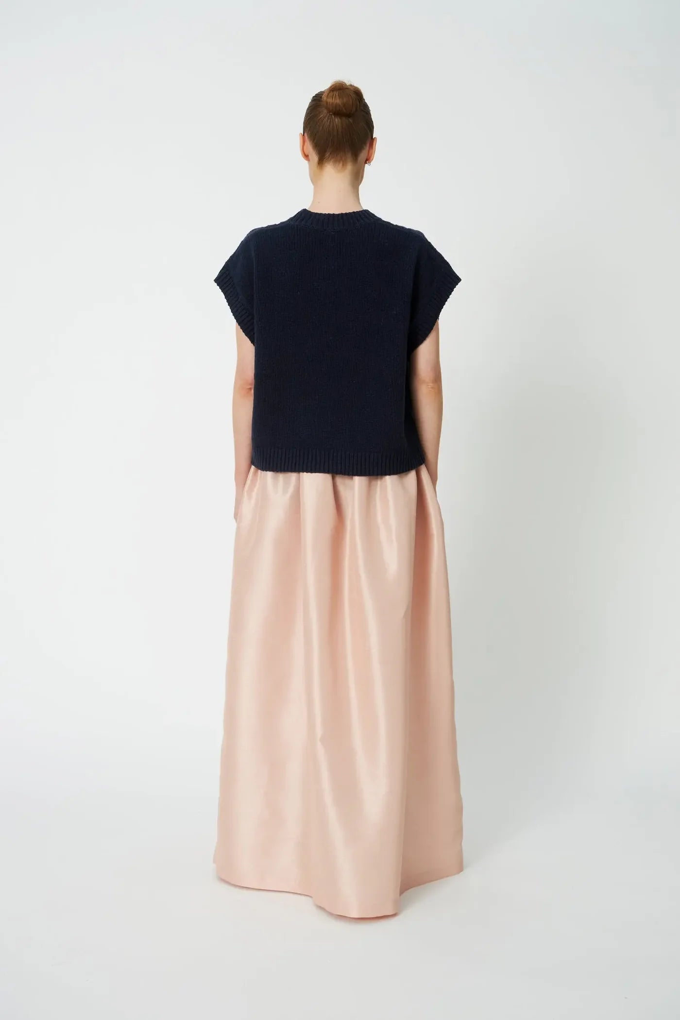 MAXI SKIRT - DUST ROSE