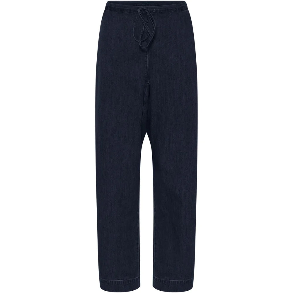 MILANO DENIM ANKLE PANTS - DARK DENIM
