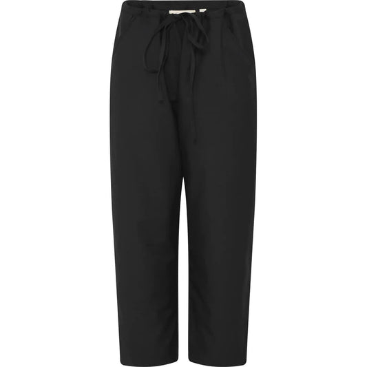 MILANO ELEGANT ANKEL BUKSER - SORT