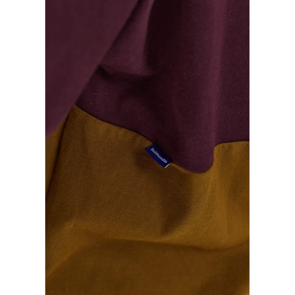 OVERSIZE T-SHIRT -11207 BURGUNDY