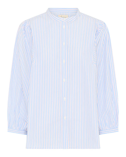 PISA SKJORTE - BLUE CAMEO