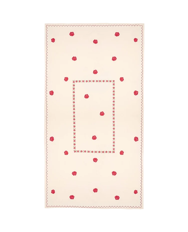 ROSE TABLECLOTH
