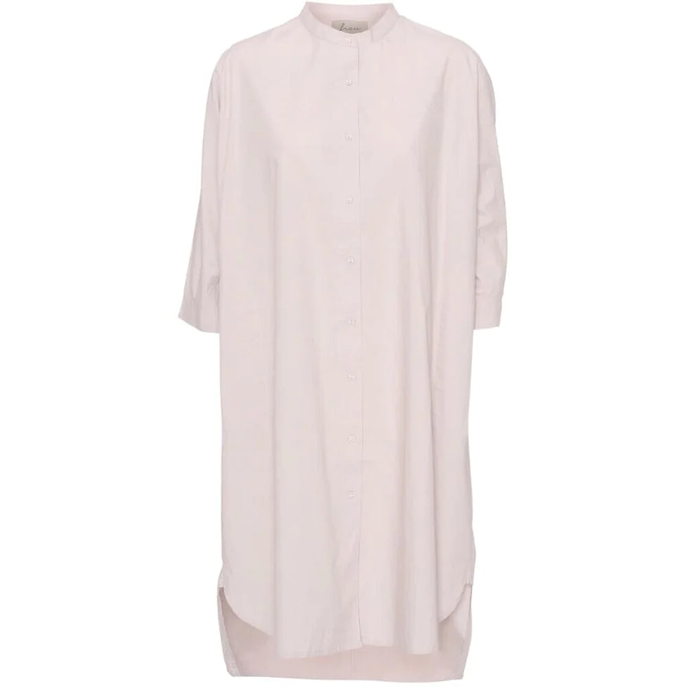 SEOUL LANG SKJORTE - SOFT PINK