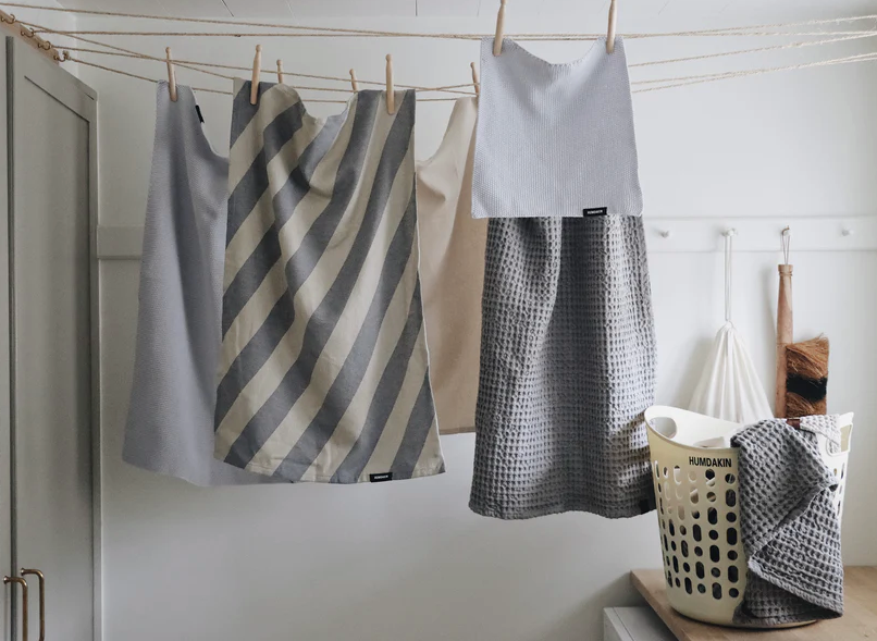 RECYCLED TEA TOWEL - BLUE CANDY