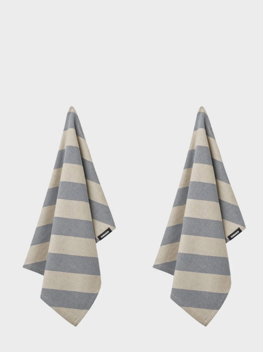 RECYCLED TEA TOWEL - BLUE CANDY